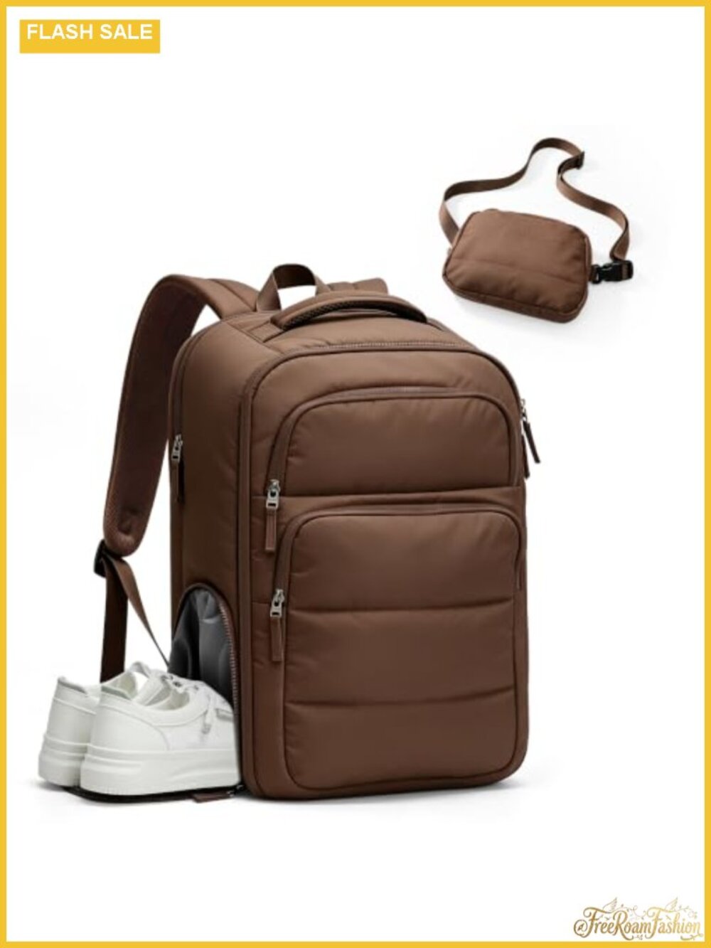 Large Travel Backpack for Women 35L Carry-On Flight Approved Water Resistant
